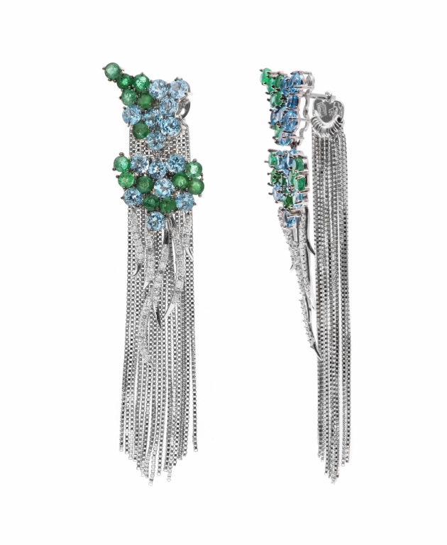 Front-back earrings