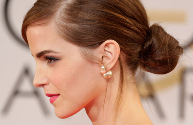 Front-back earrings