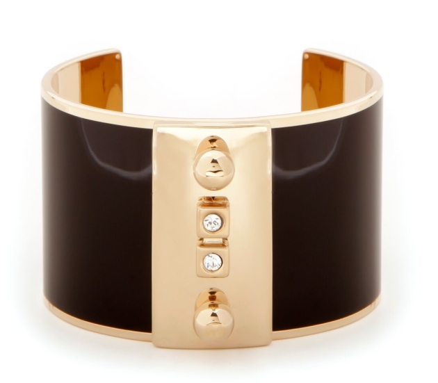 Statement cuffs and bangles are a look that's stronger than ever for spring. Shown: Pluma-Italia  Cuff.